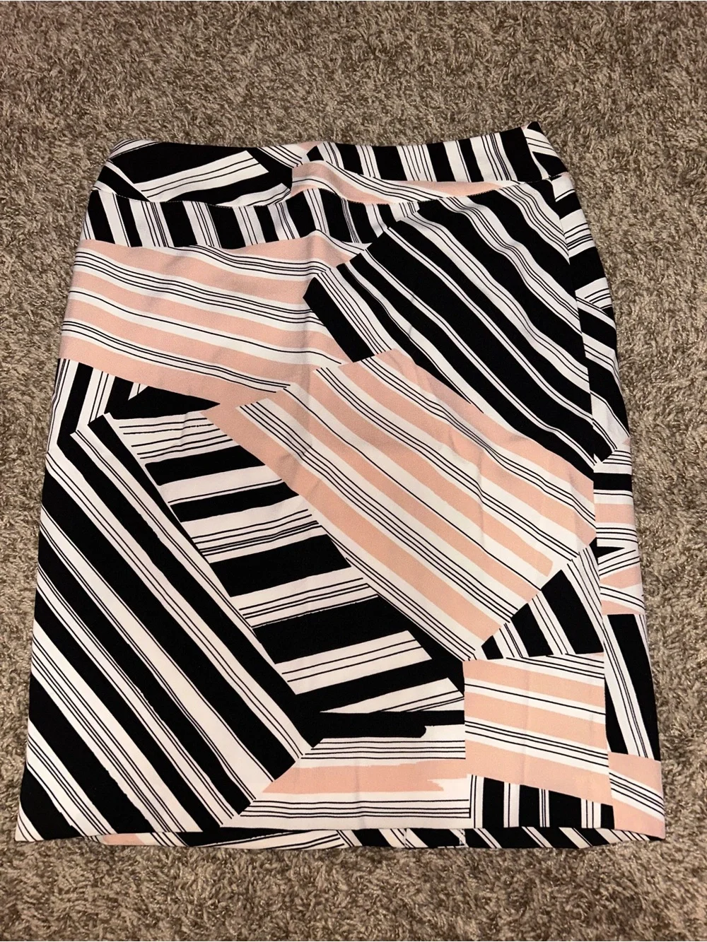 Nine West Women's Printed Pencil Skirt (Shell Multi)